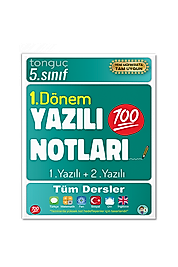 5. Sınıf Yazılı Notları 1. Dönem 1 ve 2. Yazılı