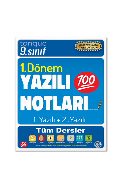9. Sınıf Yazılı Notları 1. Dönem 1 ve 2. Yazılı